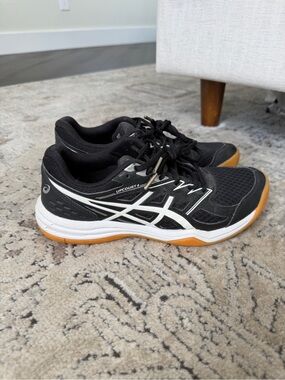 Asics Black UPcourt 4 Court Sneakers